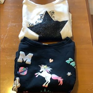 Lot of 2 H&M Sweatshirts